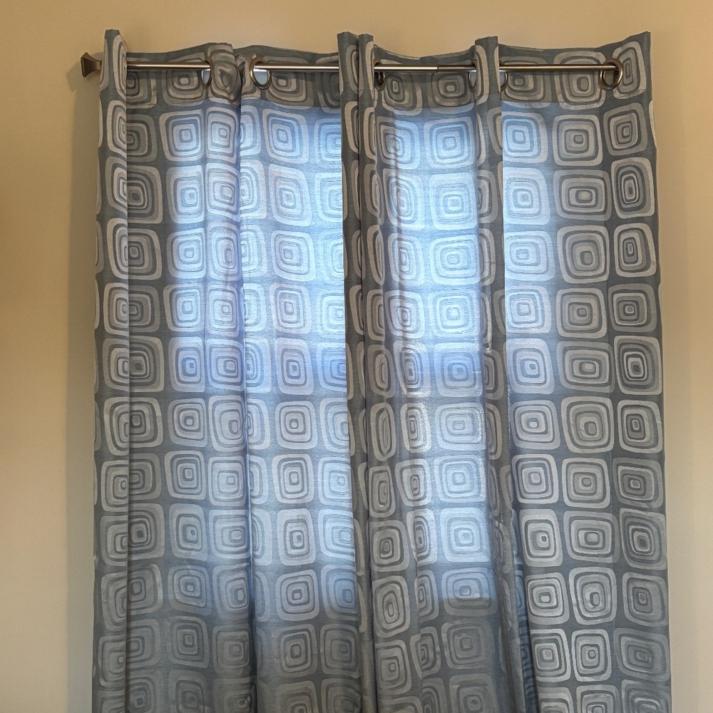 (2) JC Penney Curtains 48x84 Panels